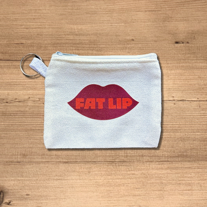 FAT LIP Zip Pouch